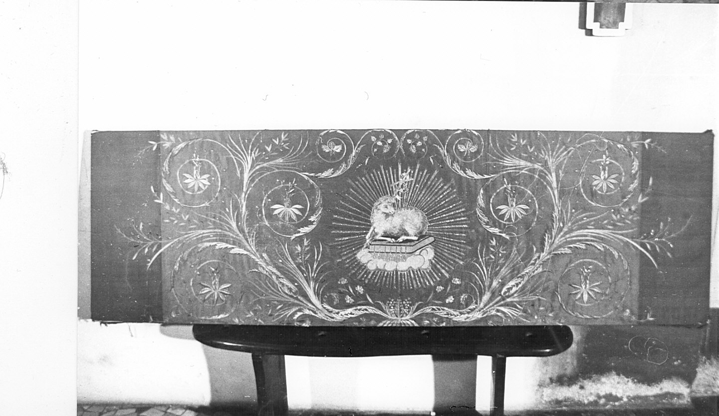 paliotto, opera isolata - manifattura lombarda (metà sec. XIX)