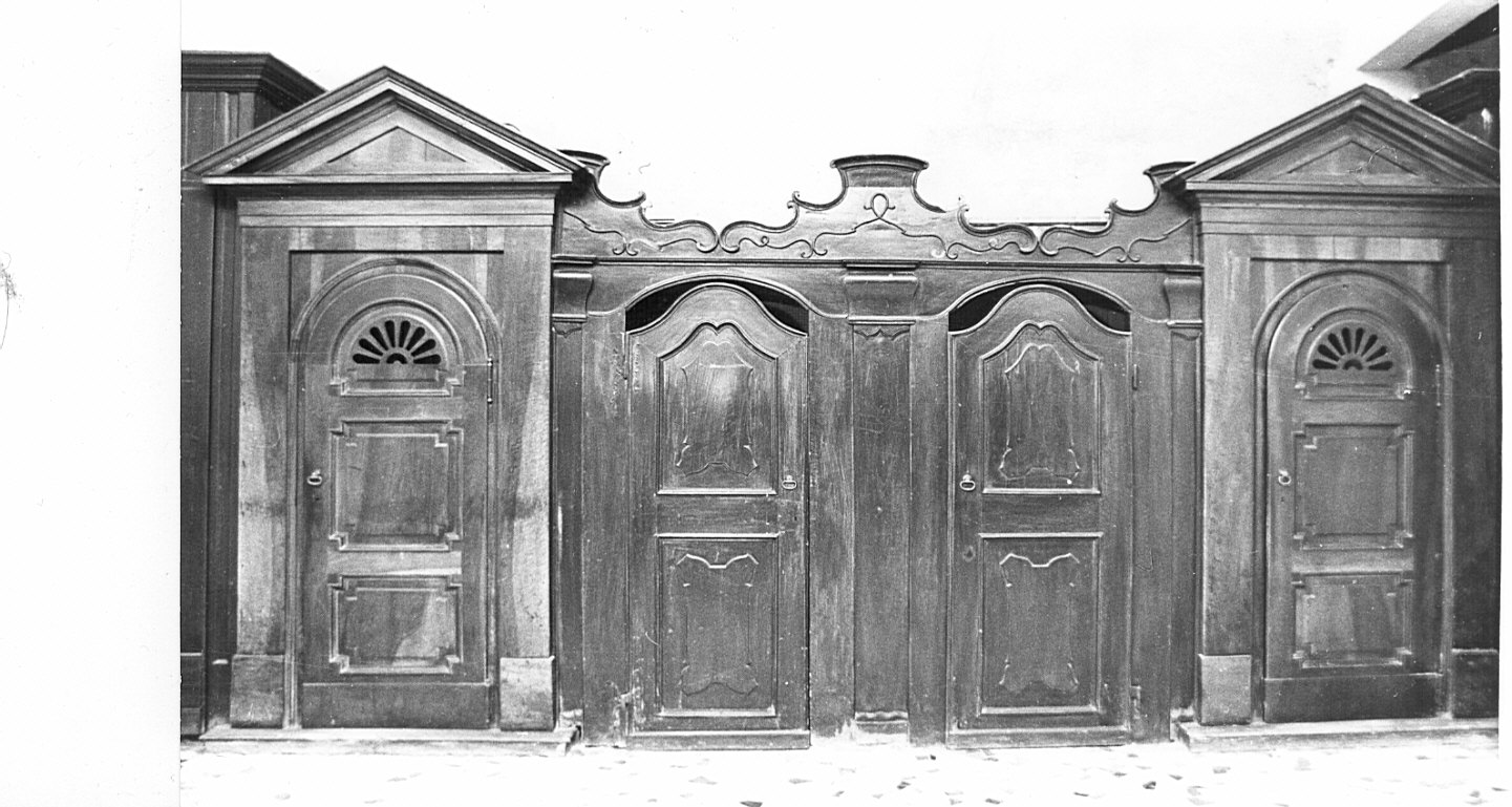 confessionale, opera isolata - bottega lombarda (prima metà sec. XVIII)