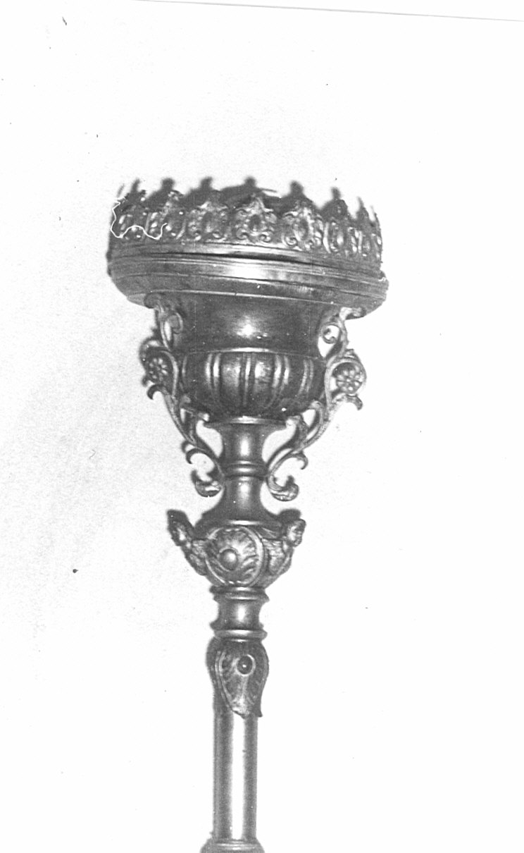 candelabro portatile, coppia - bottega lombarda (sec. XX)