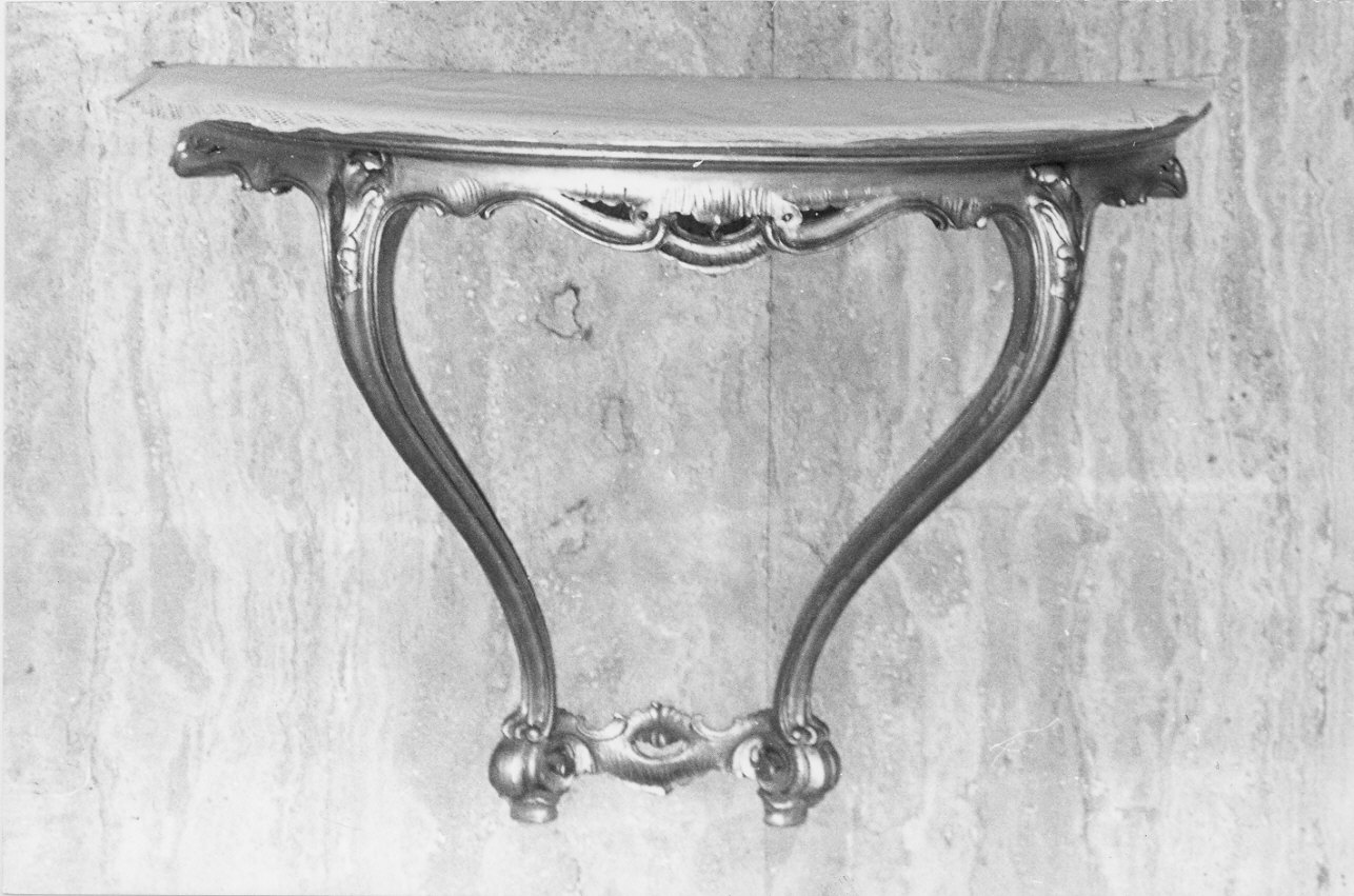 console, coppia - bottega lombarda (fine/inizio secc. XVIII/ XIX)