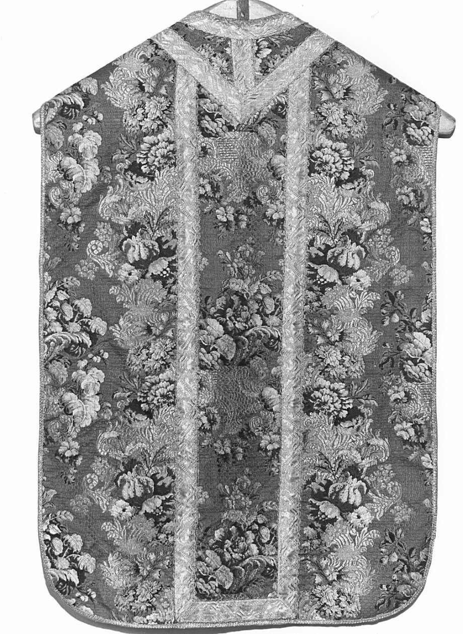 paramento liturgico, insieme - manifattura lombarda (seconda metà sec. XVIII)