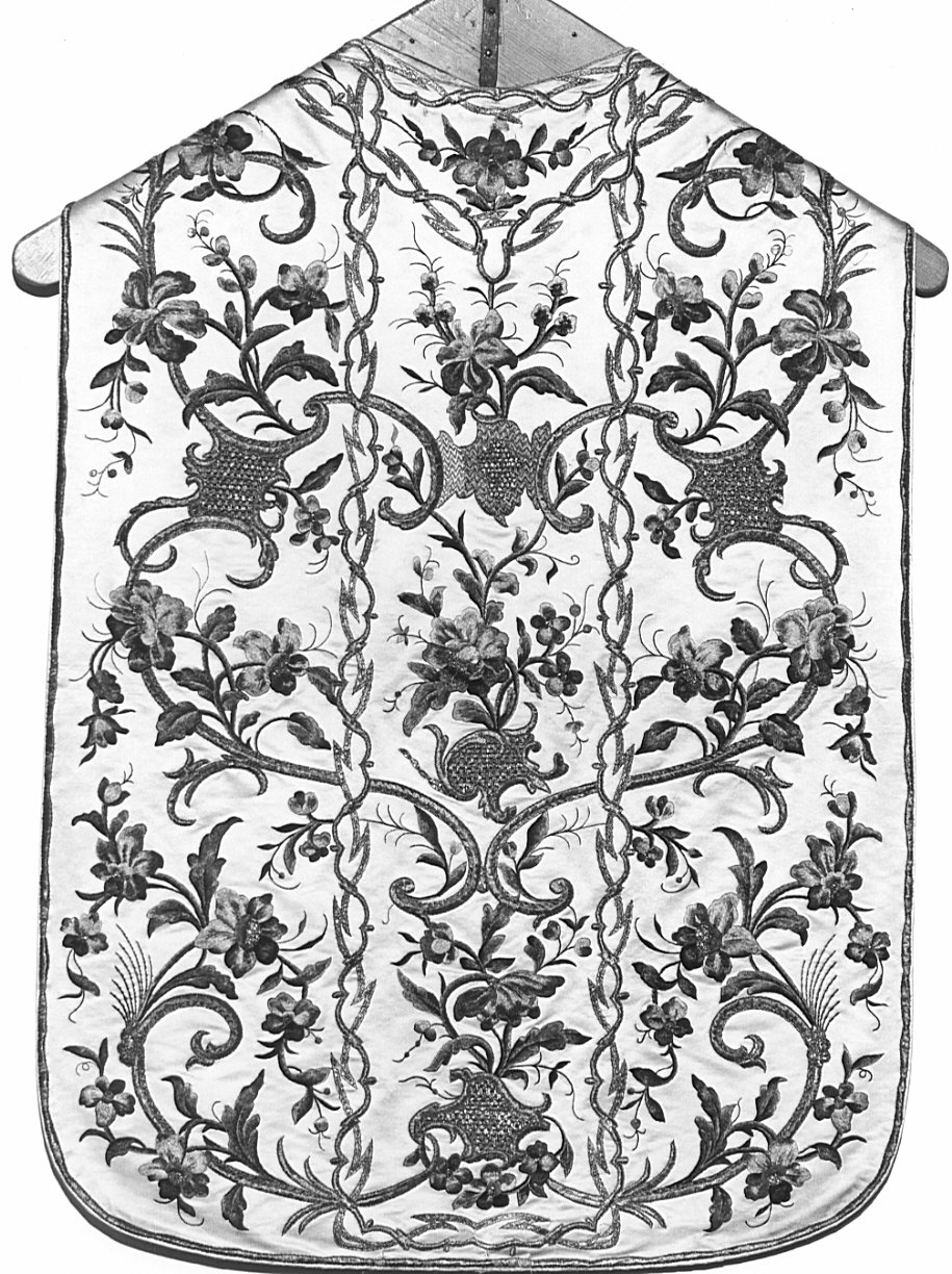paramento liturgico, insieme - manifattura lombarda (fine/inizio secc. XVIII/ XIX)