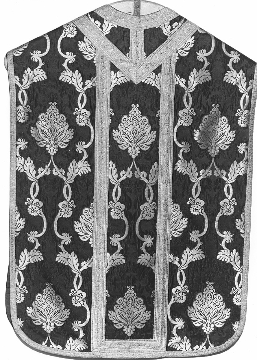 paramento liturgico, insieme - manifattura lombarda (metà sec. XIX)