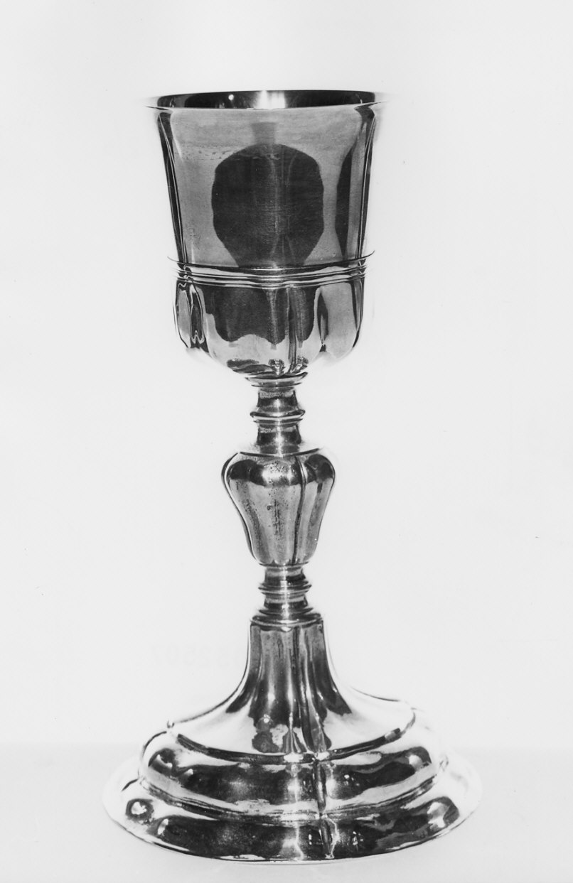 calice, opera isolata - bottega lombarda (sec. XVIII)
