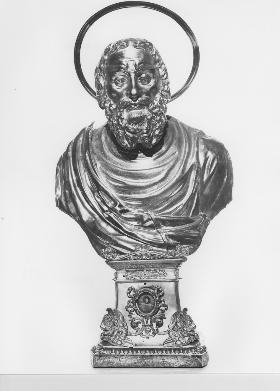 reliquiario - a statua, opera isolata - bottega lombarda (sec. XIX)