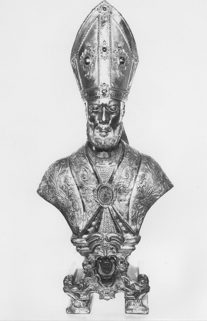 reliquiario - a statua, opera isolata - bottega lombarda (sec. XVIII)