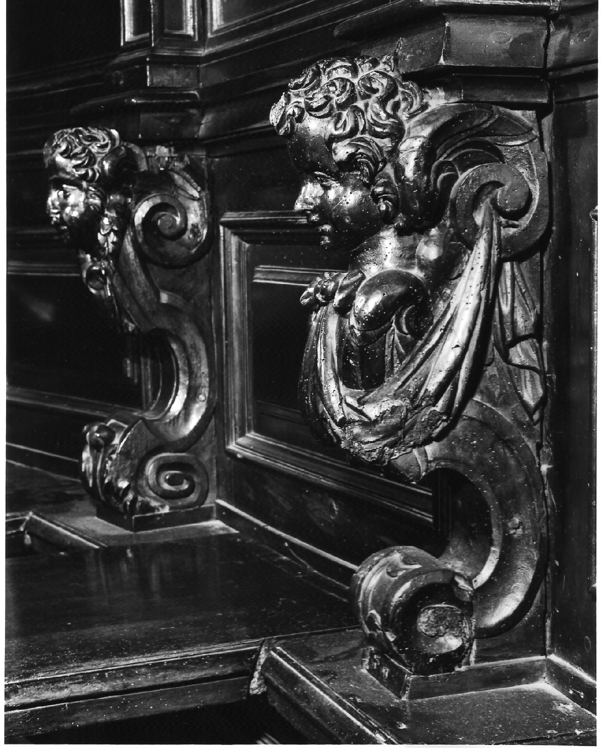 stalli del coro, insieme di Scoto Giovanni (attribuito) (sec. XVII)