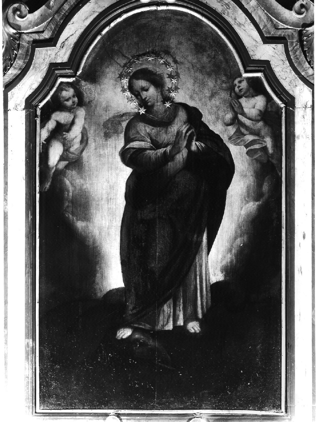 Immacolata Concezione (dipinto, opera isolata) di Procaccini Ercole il Giovane detto Procaccini il Giovane (bottega) (sec. XVII)