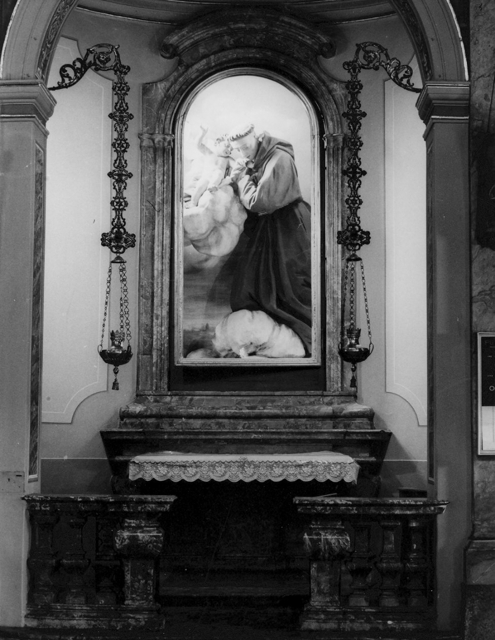 altare, opera isolata - bottega lombarda (sec. XVIII)