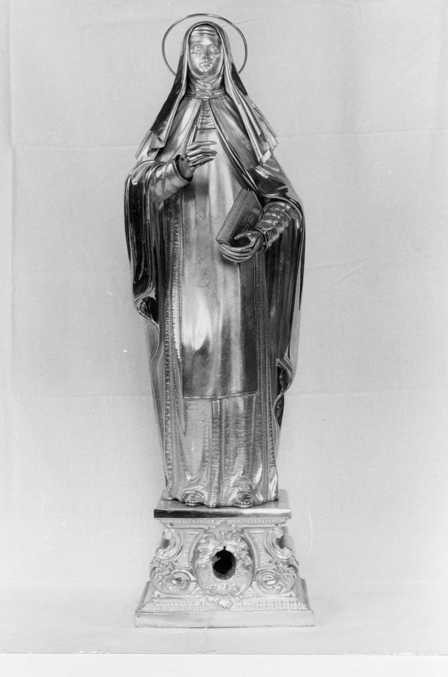 Santa Teresa (reliquiario - a statua, opera isolata) - bottega lombarda (sec. XX)