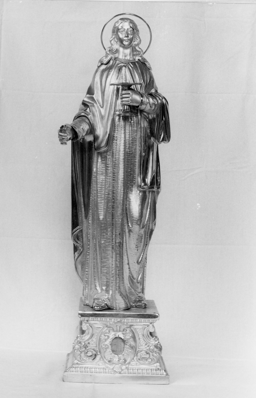 Santa Lucia (reliquiario - a statua, opera isolata) - bottega lombarda (sec. XX)
