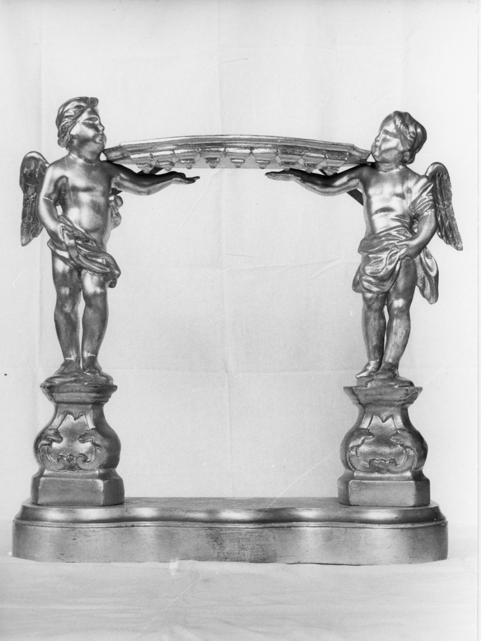 tronetto per esposizione eucaristica, opera isolata - bottega lombarda (sec. XIX)