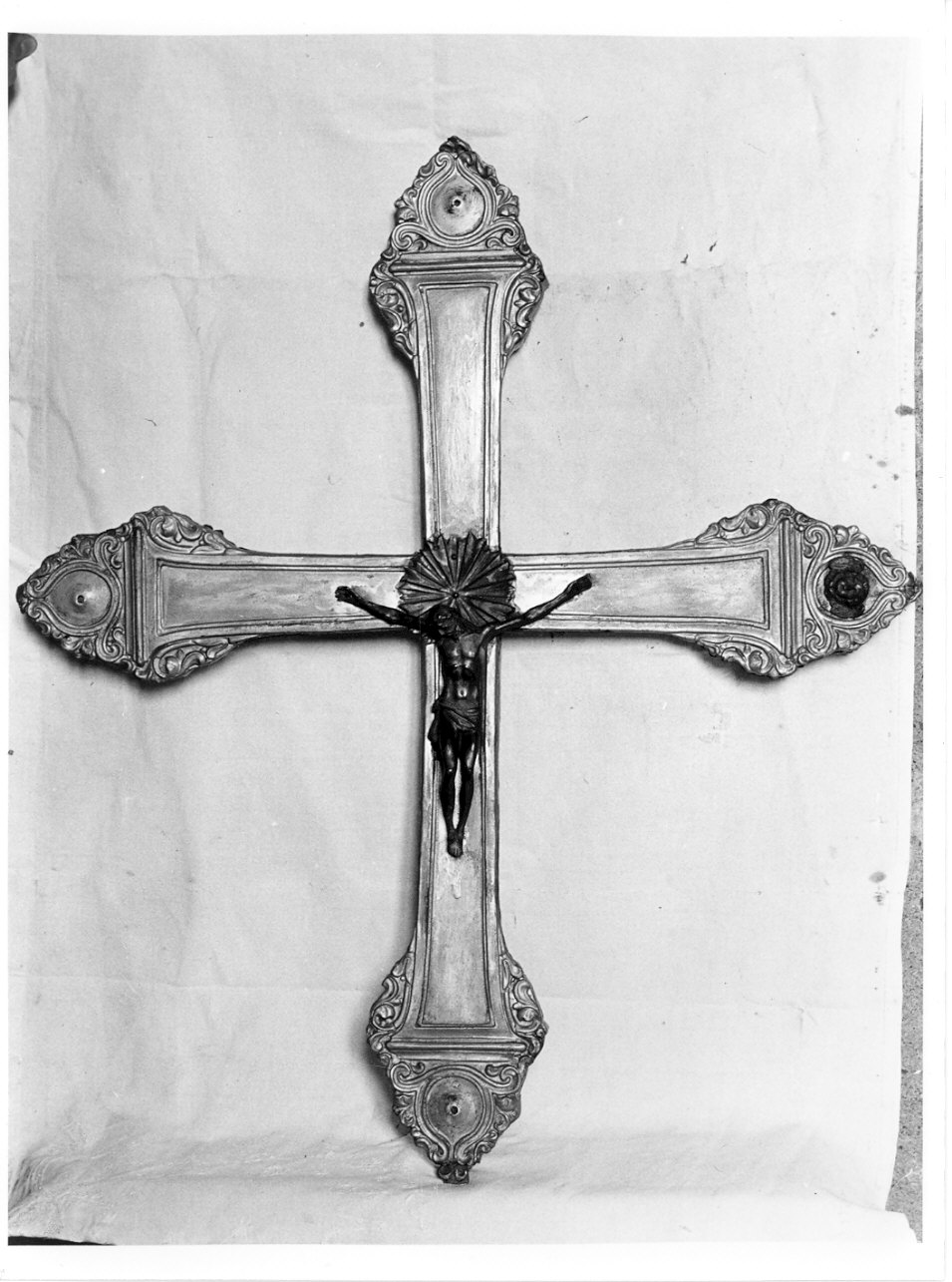 crocifisso, opera isolata - bottega lombarda (secc. XVIII/ XIX)