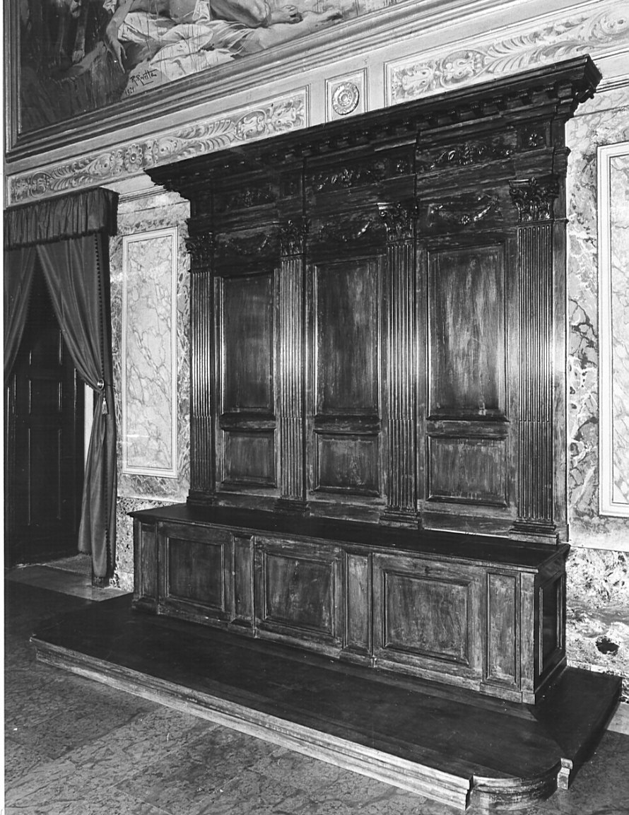 pancale da chiesa, coppia - bottega lombarda (seconda metà sec. XIX)