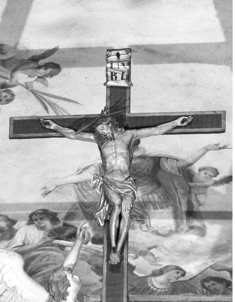 crocifisso, opera isolata di De Cozzi Fassi Felice (prima metà sec. XIX)