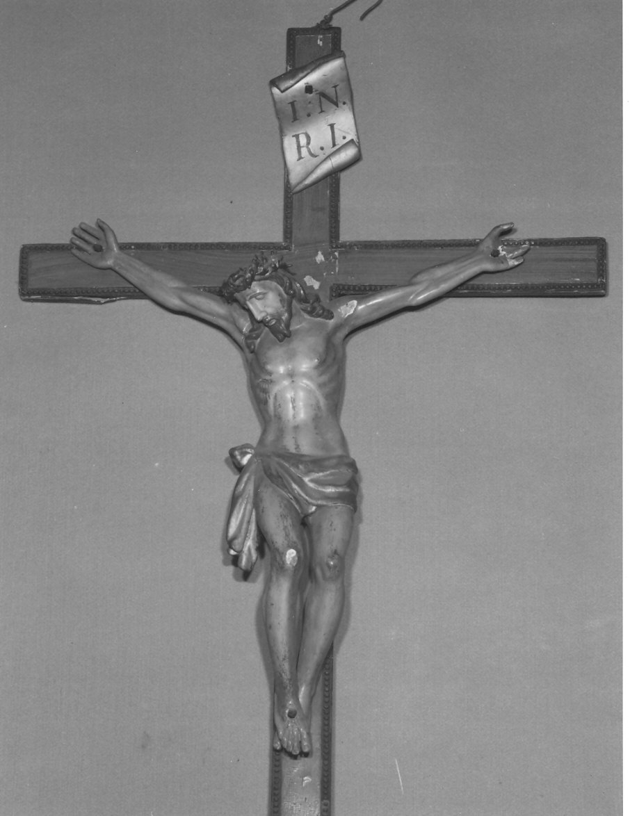 crocifisso, opera isolata - bottega lombarda (sec. XIX)