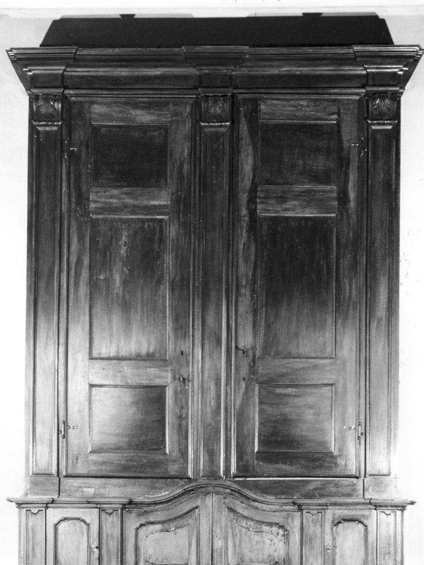 armadio da sacrestia, opera isolata - bottega lombarda (sec. XIX)