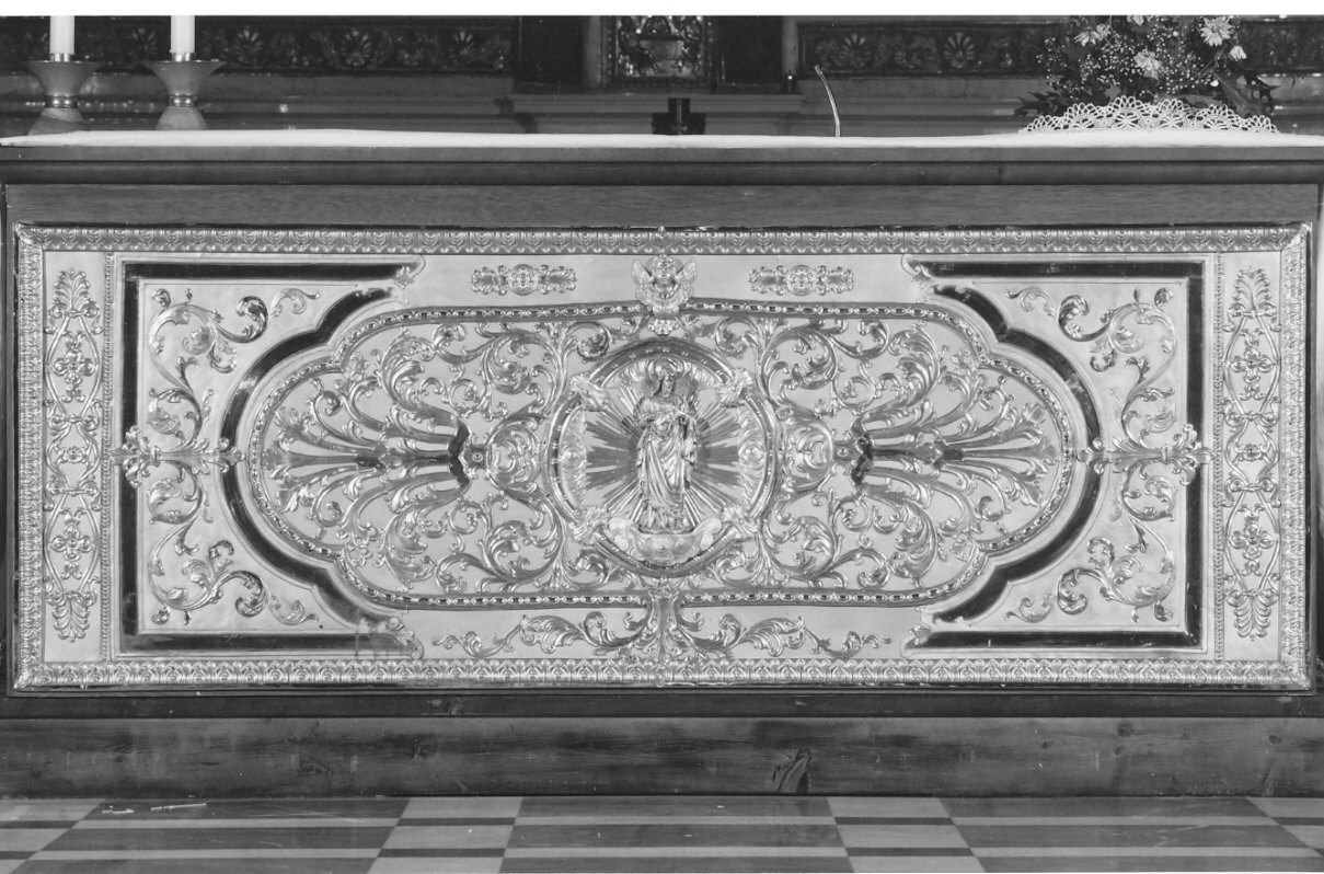 paliotto, opera isolata - bottega lombarda (seconda metà sec. XIX)