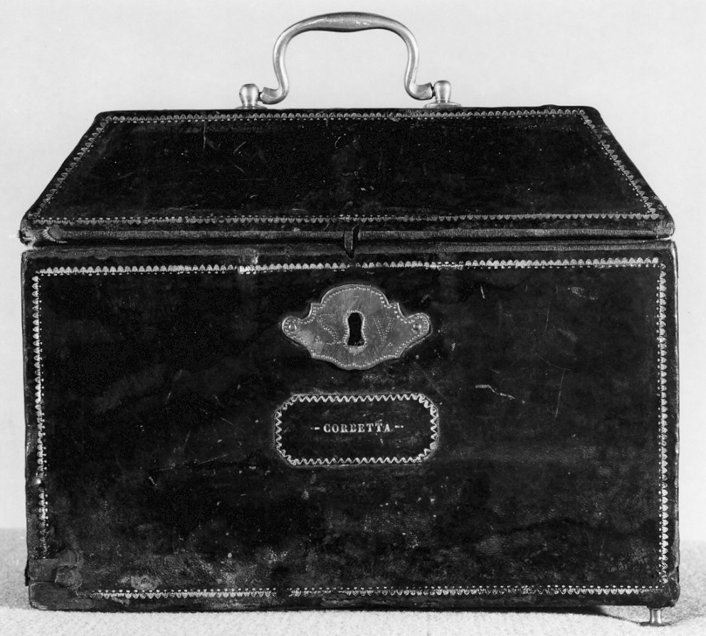 custodia - di vasetti per oli santi, opera isolata - bottega lombarda (sec. XIX)