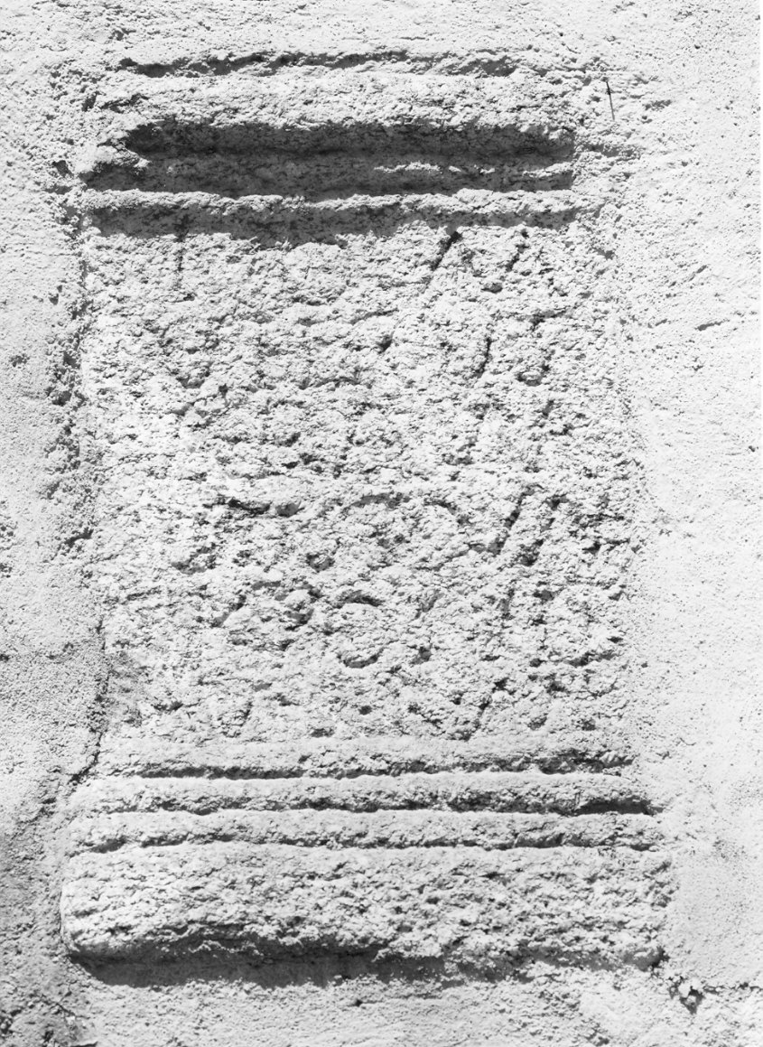 lapide, frammento - bottega lombarda (sec. VIII)