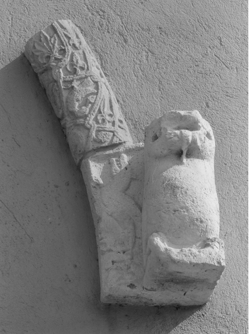 arco, frammento - bottega lombarda (sec. XII)