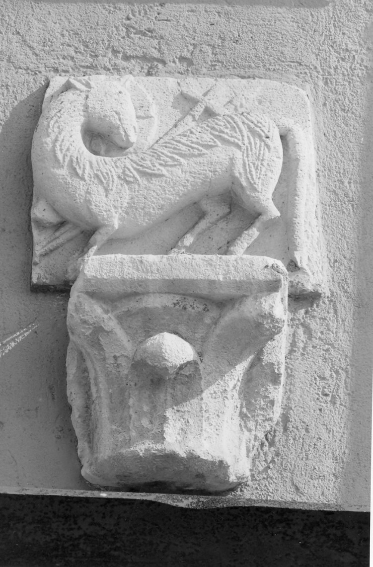 rilievo, frammento - bottega lombarda (sec. XII)