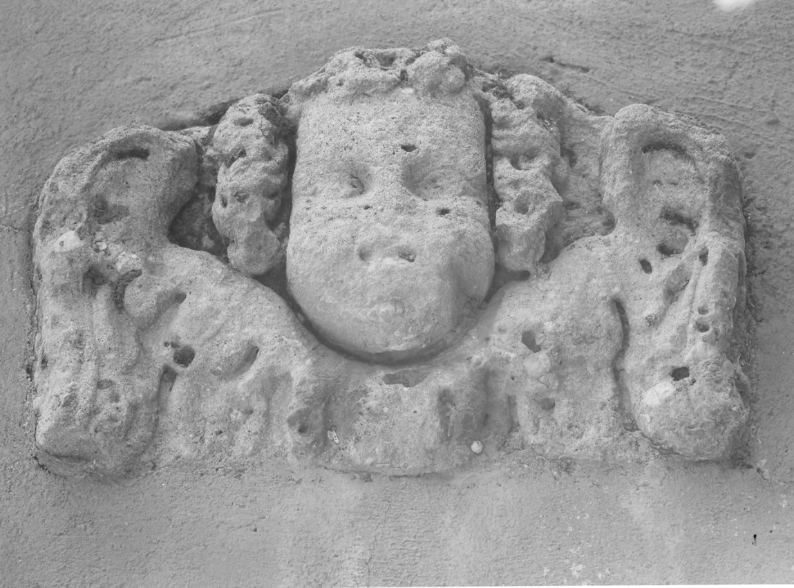 cherubino (rilievo, frammento) - bottega lombarda (secc. XVI/ XVII)