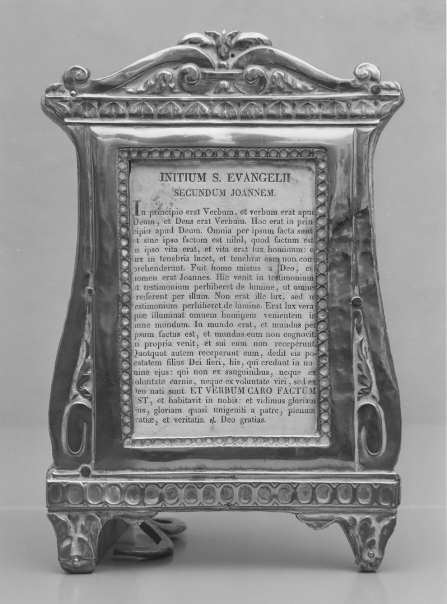 cartagloria, opera isolata - bottega lombarda (prima metà sec. XIX)