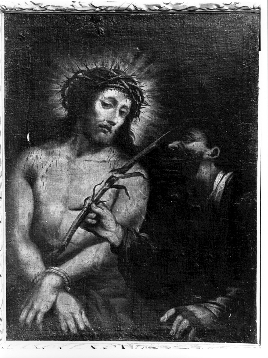 Cristo deriso (dipinto, opera isolata) - ambito lombardo (sec. XVII)