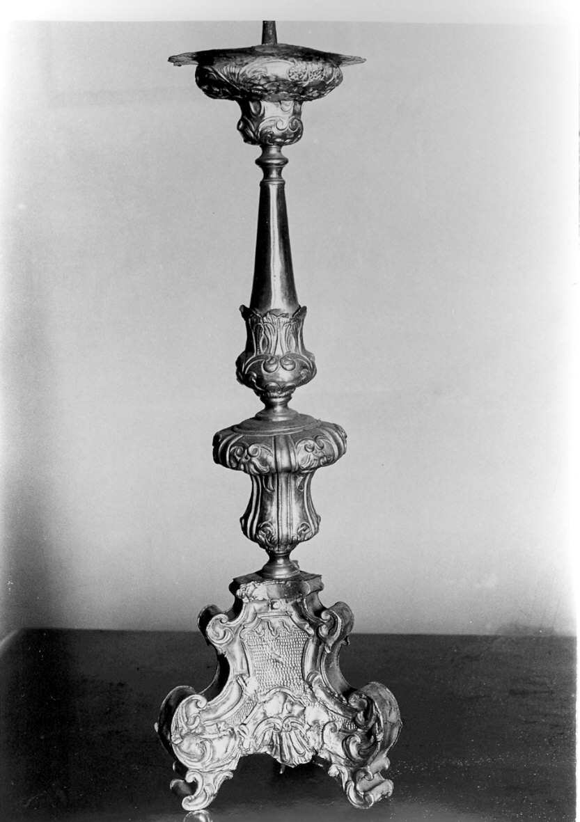 candeliere, serie - bottega lombarda (sec. XVIII)