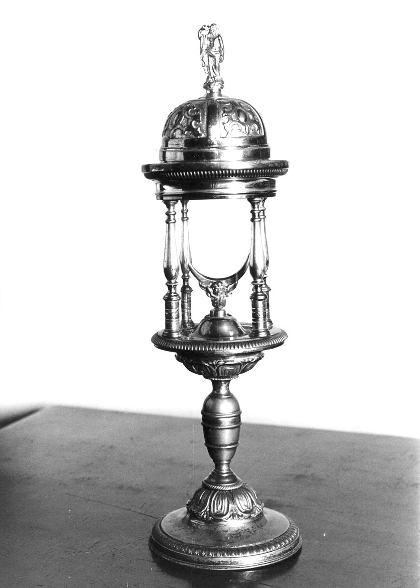 ostensorio, opera isolata - bottega milanese (seconda metà sec. XIX)