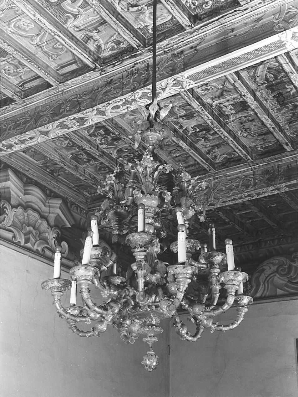 lampadario, opera isolata - bottega lombarda (sec. XVIII)