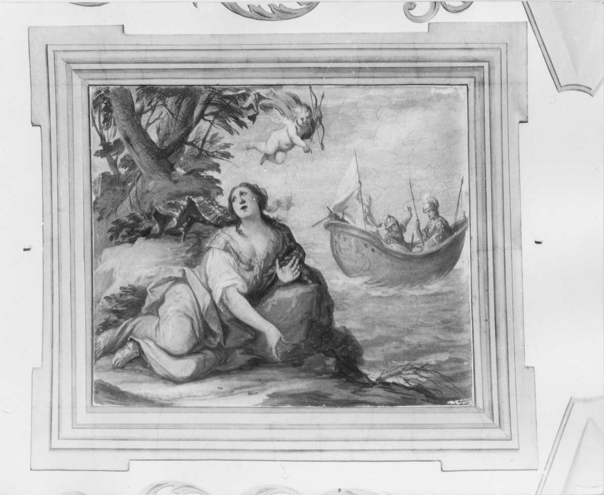 Arianna abbandonata sull'isola di Nasso (dipinto, opera isolata) - ambito lombardo (seconda metà sec. XVII)