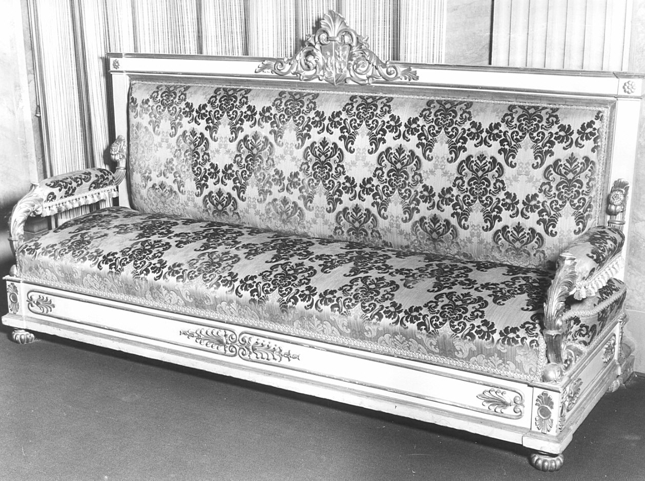 divano, serie - bottega lombarda (sec. XIX)