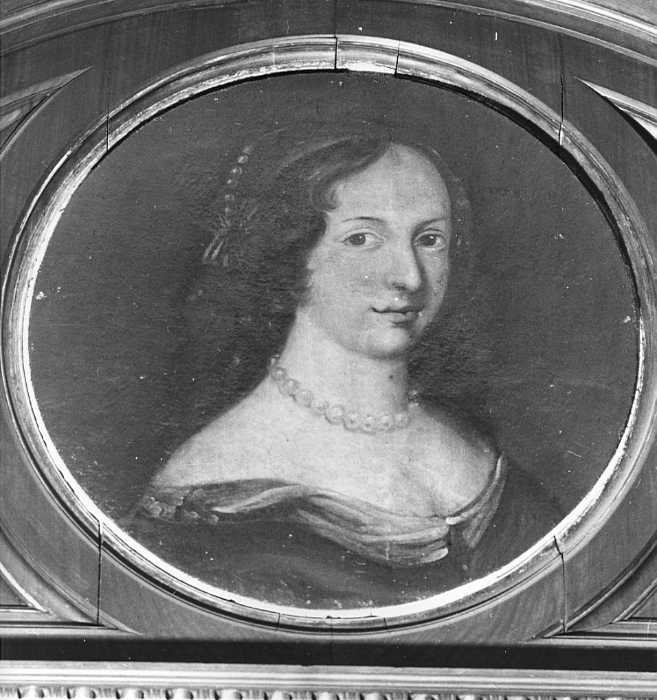 ritratto di donna (dipinto, opera isolata) - bottega lombarda (seconda metà sec. XVII)