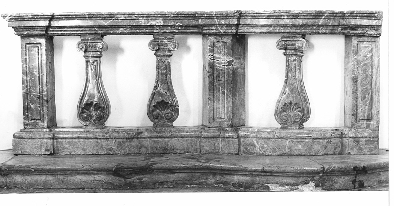 balaustrata - bottega lombarda (sec. XIX)