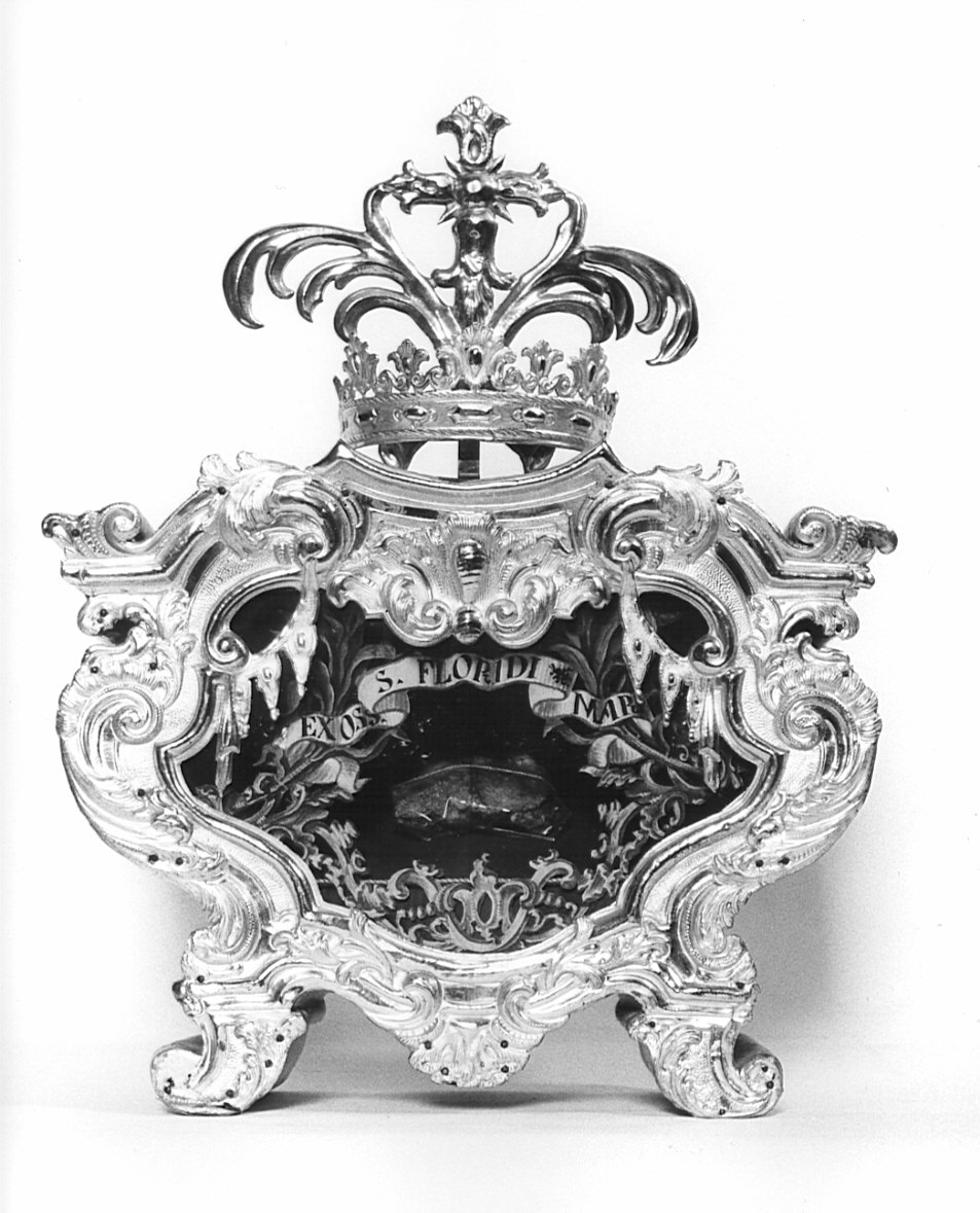 reliquiario, serie - bottega lombarda (secc. XVIII/ XIX)