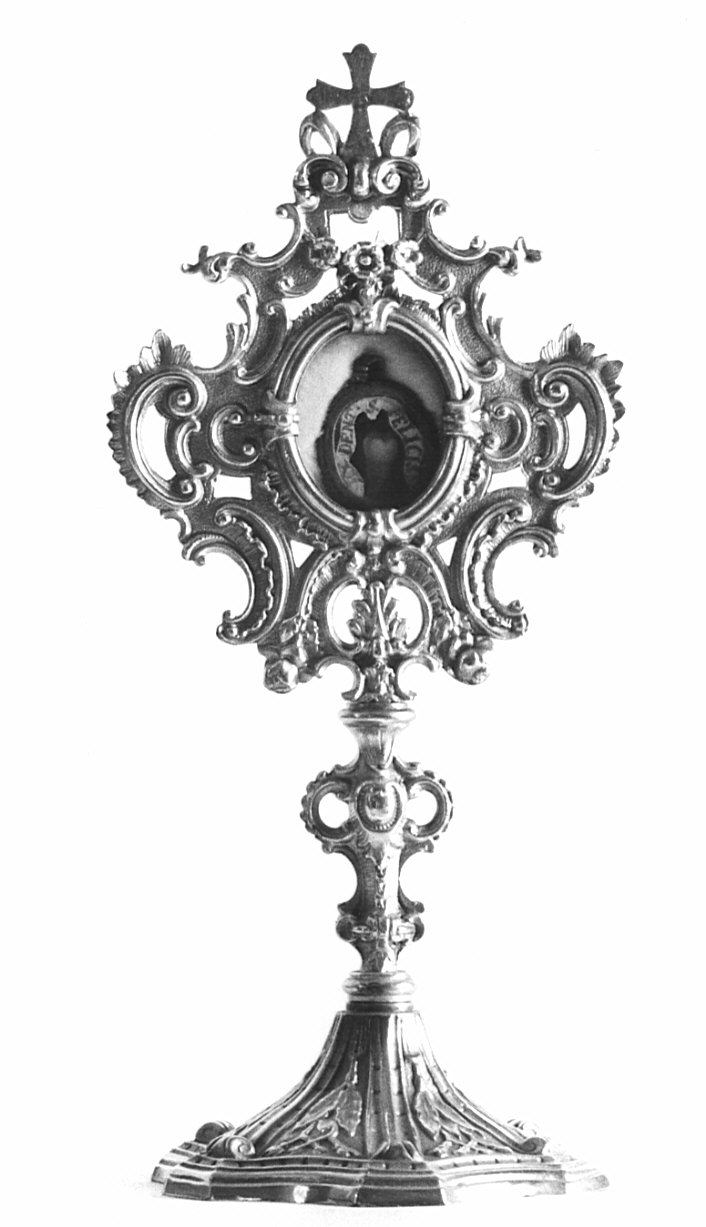 reliquiario - bottega italiana (secc. XIX/ XX)