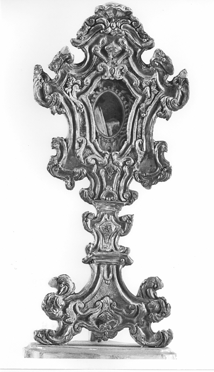 reliquiario - bottega Italia settentrionale (sec. XVIII)