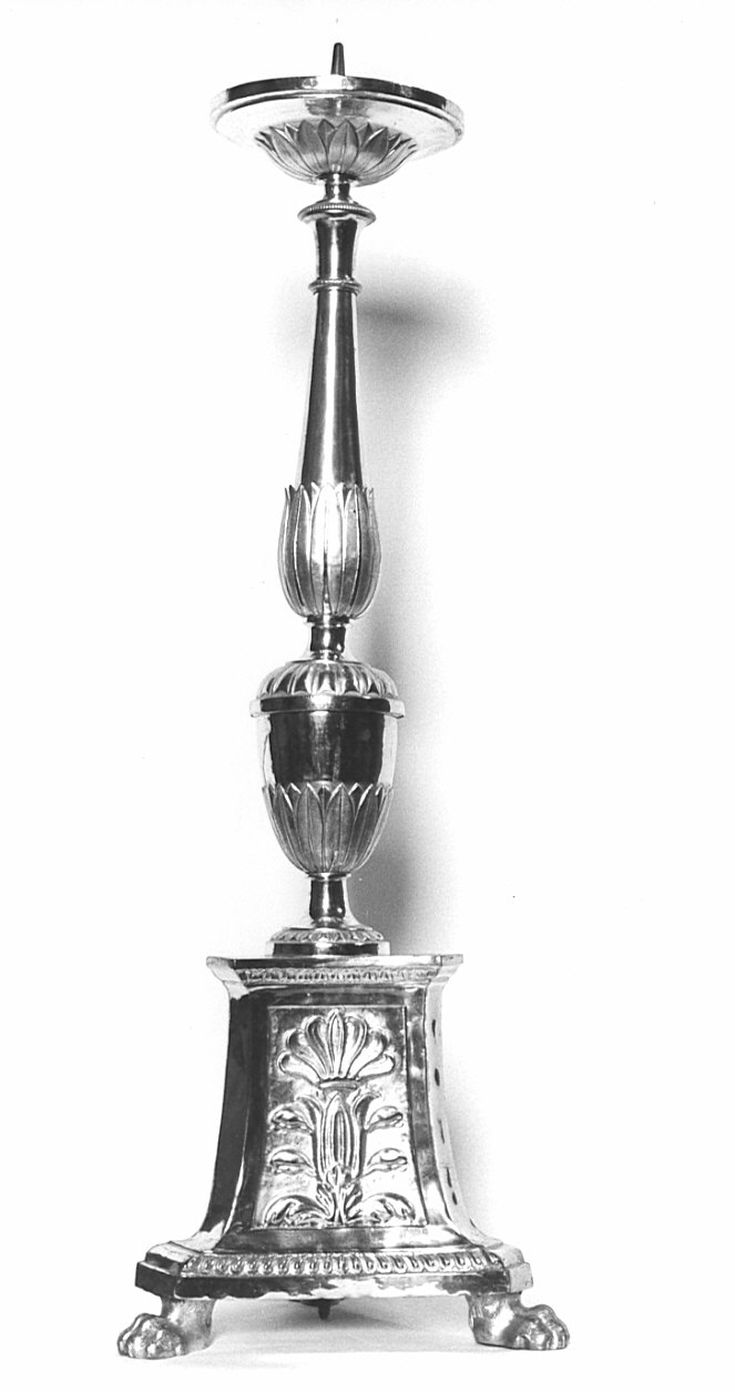 candeliere - bottega lombarda (secc. XIX/ XX)