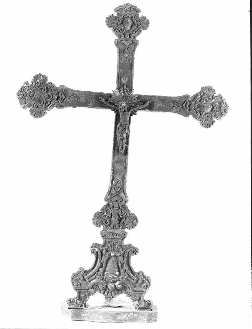 croce d'altare - bottega lombarda (sec. XVIII)