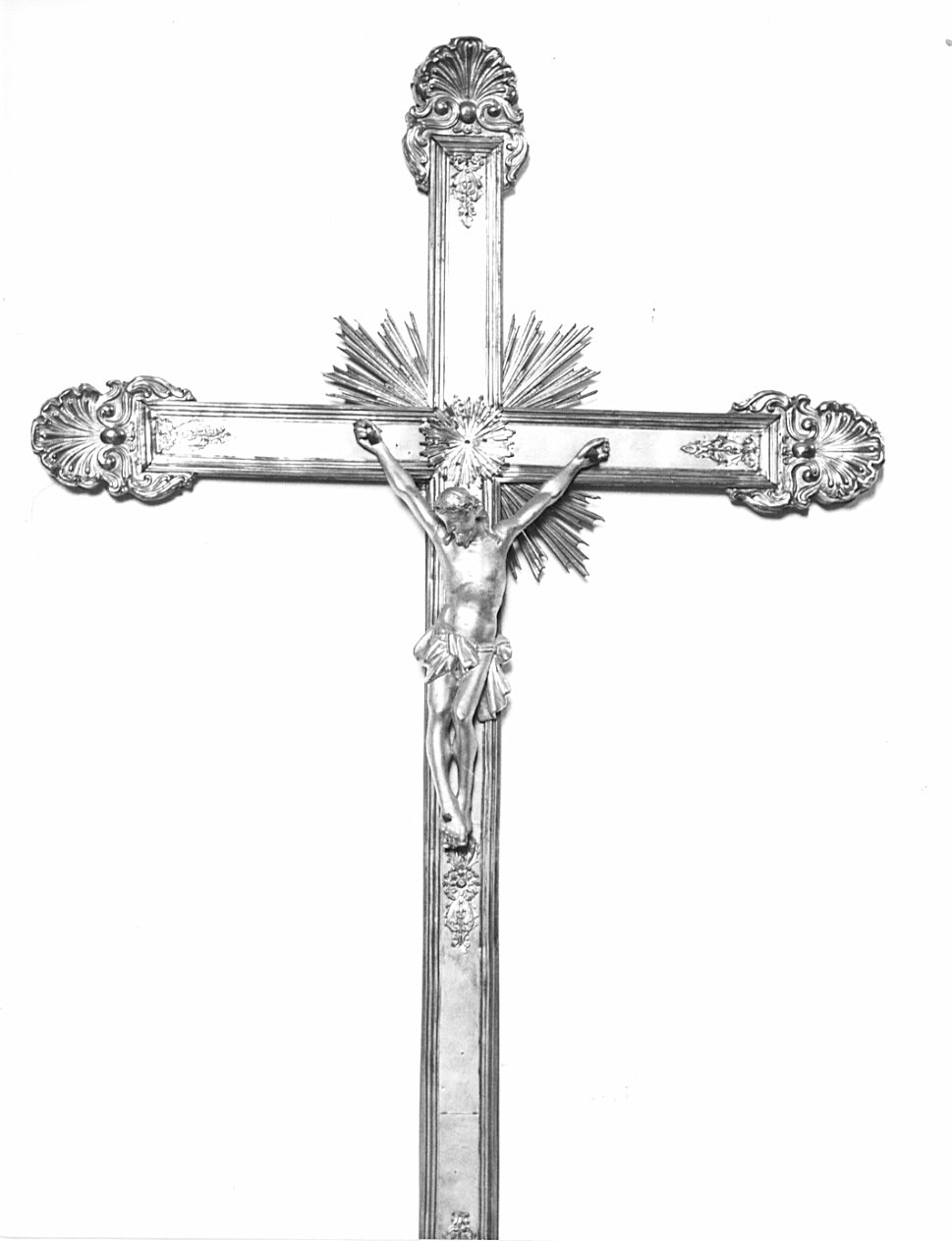 croce processionale - bottega lombarda (sec. XIX)