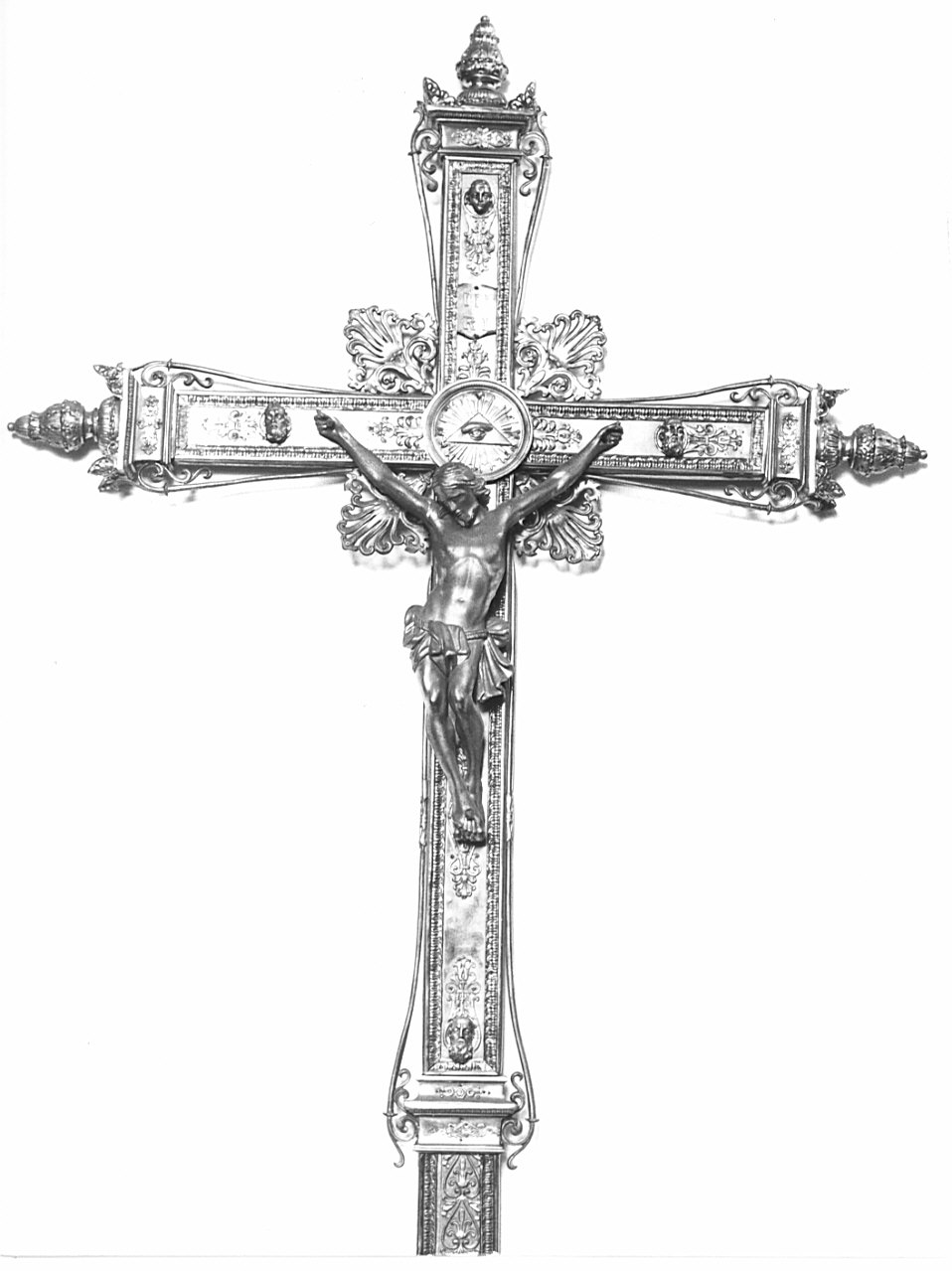 croce processionale - bottega lombarda (sec. XIX)