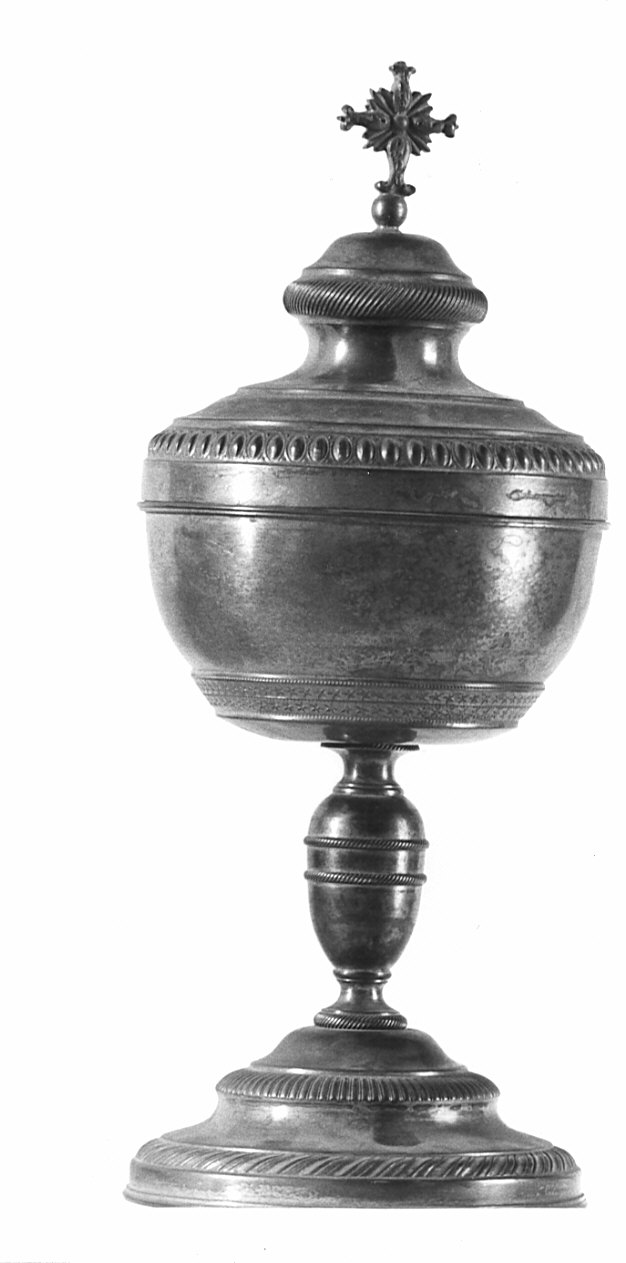 pisside, opera isolata - bottega lombarda (sec. XIX)