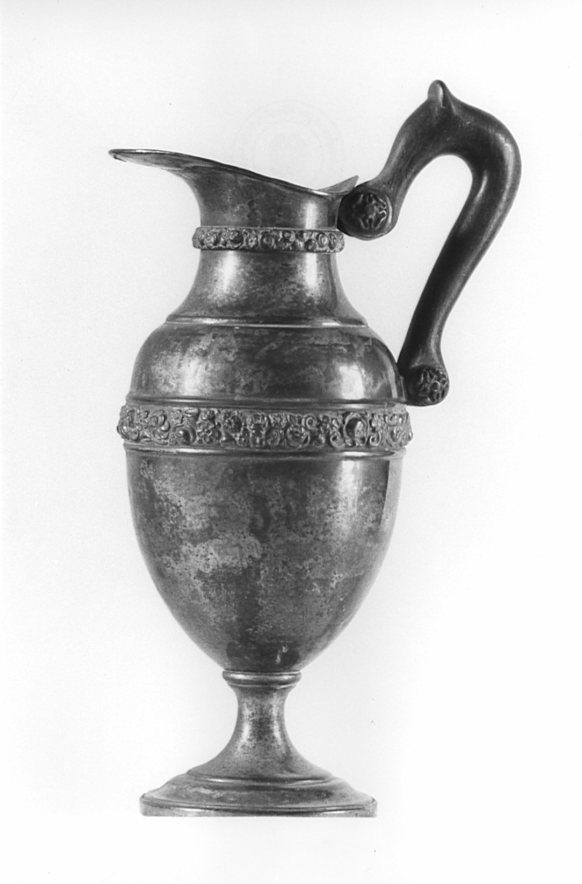 brocca, opera isolata - bottega Italia settentrionale (sec. XIX)