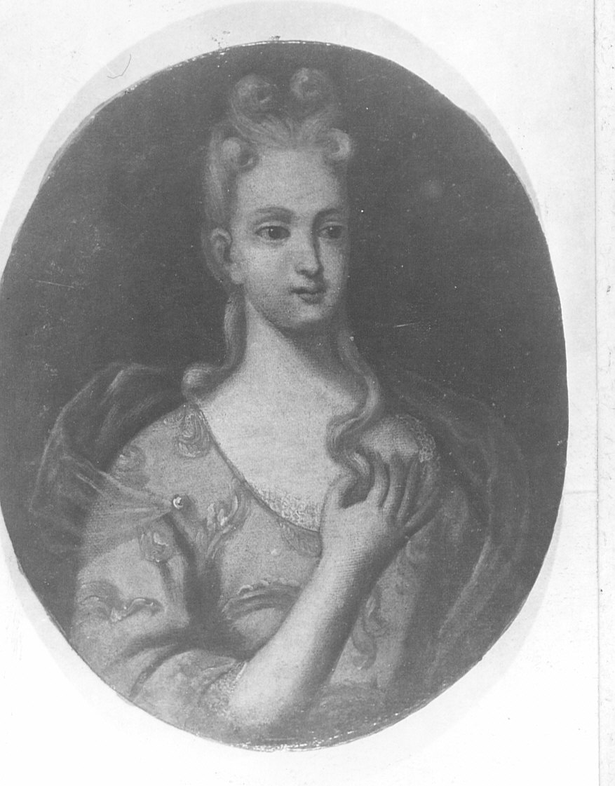 ritratto di donna (dipinto, opera isolata) - ambito lombardo (prima metà sec. XVIII)