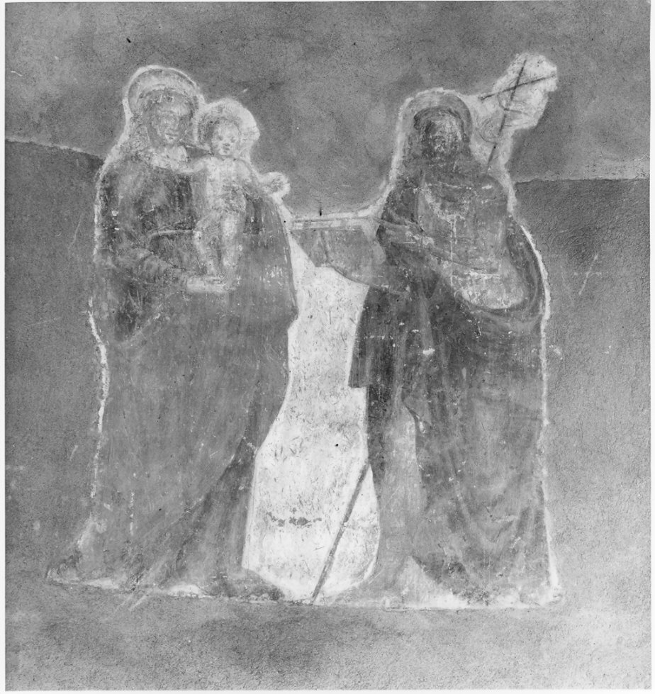 Madonna con Bambino e San Giovanni (dipinto, opera isolata) - ambito lombardo (sec. XV)