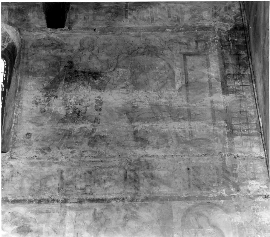 creazione di Adamo (dipinto, opera isolata) - ambito lombardo (sec. XI)