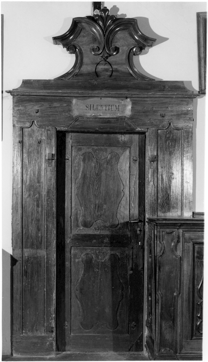 porta, opera isolata - bottega lombarda (metà sec. XVIII)