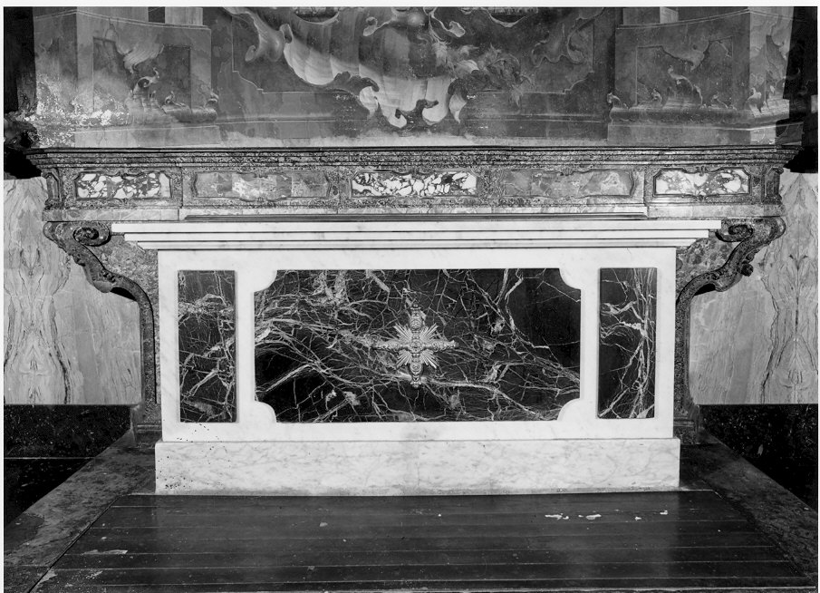 altare, opera isolata - bottega italiana (sec. XVIII)